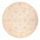 Ziegler tapijt rond  - 200 x 199 cm - beige