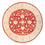 Ziegler tapijt rond  - 201 x 200 cm - rood