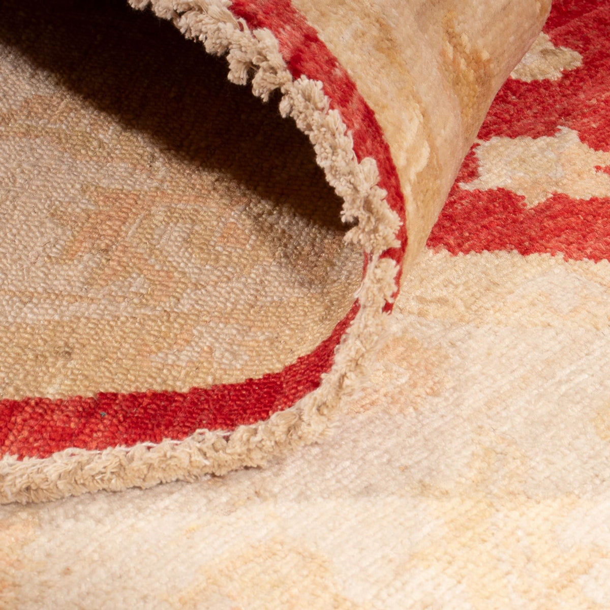 Ziegler tapijt rond  - 201 x 200 cm - rood