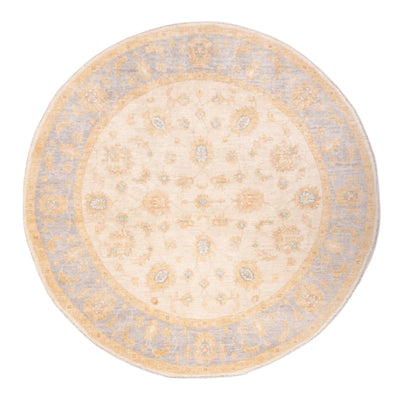 Ziegler tapijt rond  - 200 x 199 cm - beige