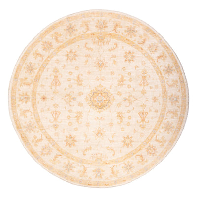 Ziegler tapijt rond  - 202 x 200 cm - beige