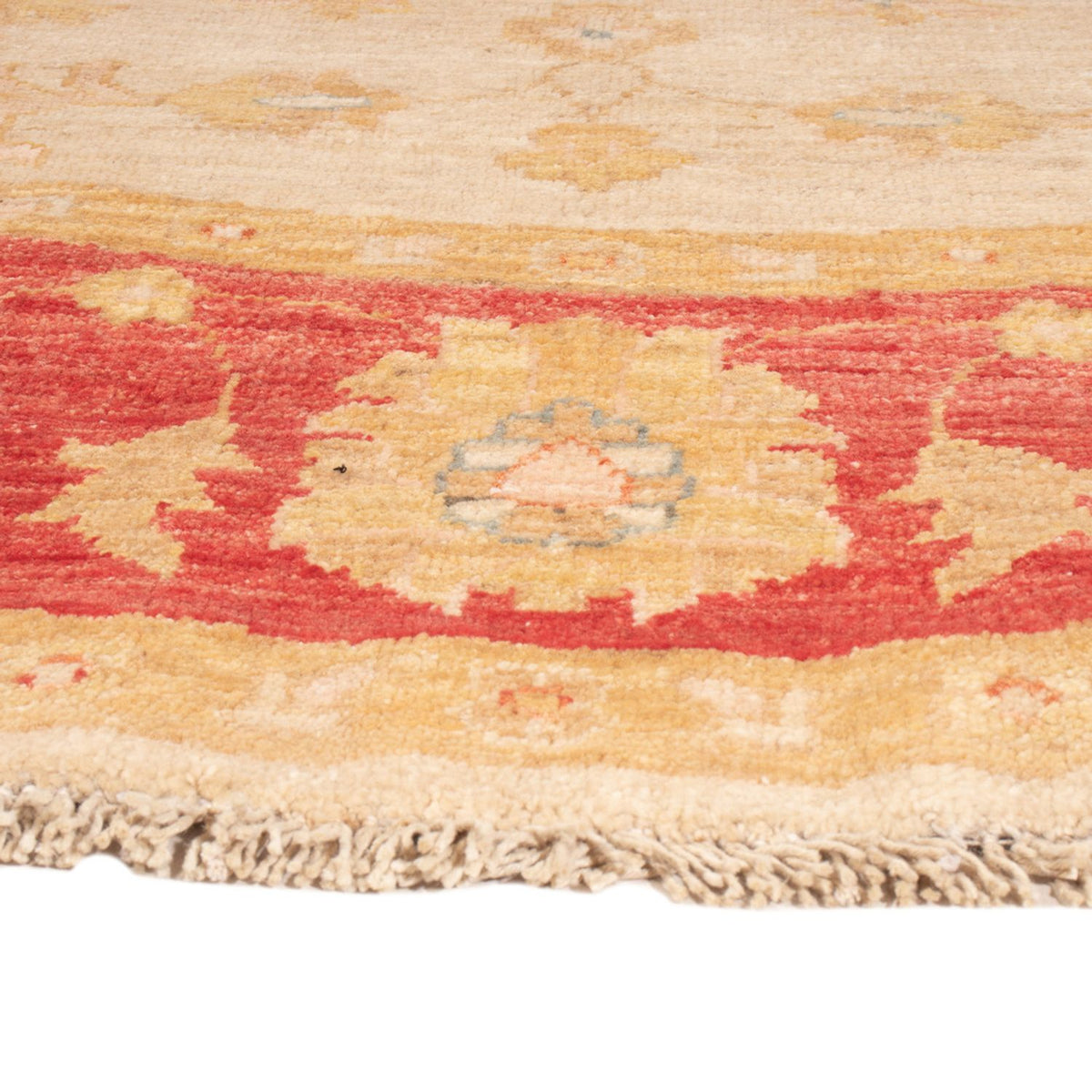 Ziegler tapijt rond  - 203 x 198 cm - beige