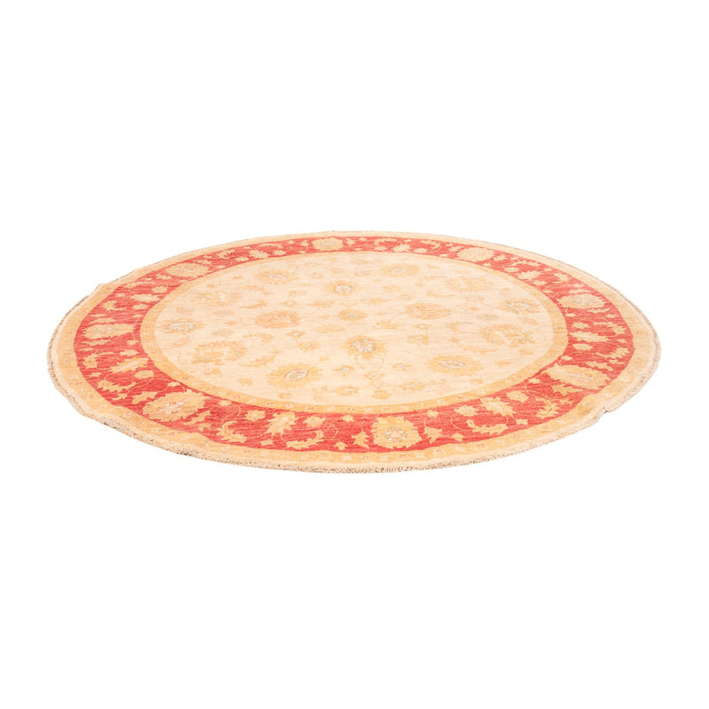 Ziegler tapijt rond  - 203 x 198 cm - beige