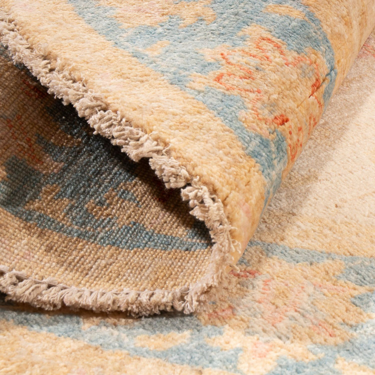 Ziegler tapijt rond  - 147 x 145 cm - beige