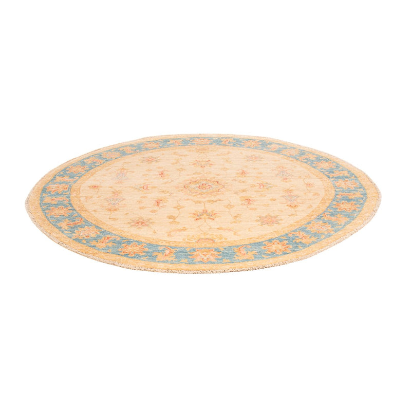 Ziegler tapijt rond  - 147 x 145 cm - beige