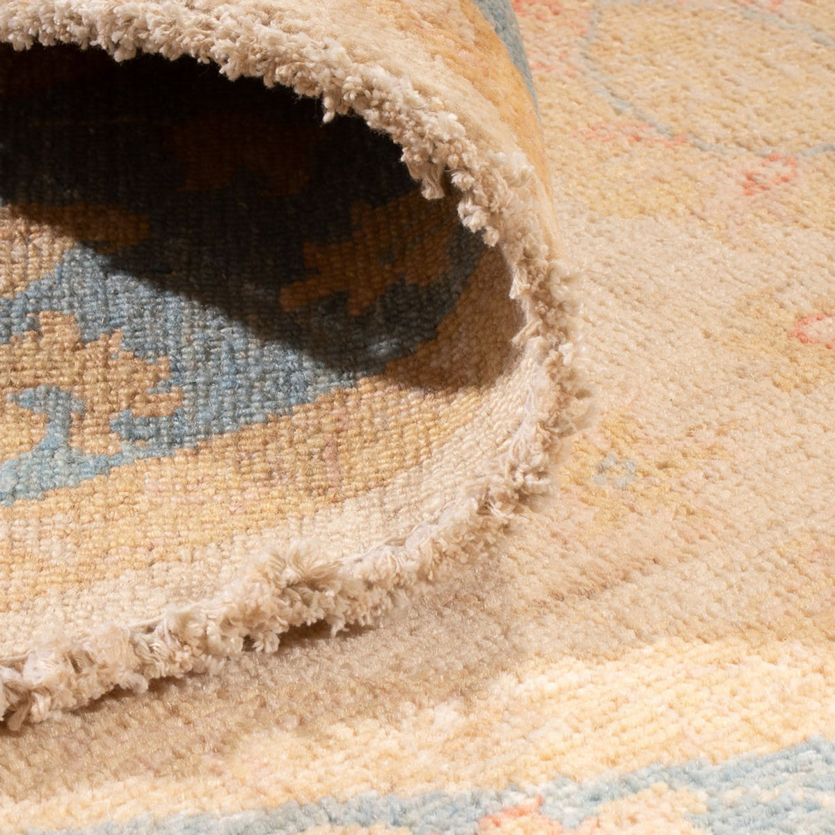 Ziegler tapijt rond  - 149 x 147 cm - beige