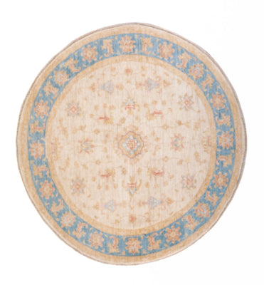 Ziegler tapijt rond  - 148 x 147 cm - beige