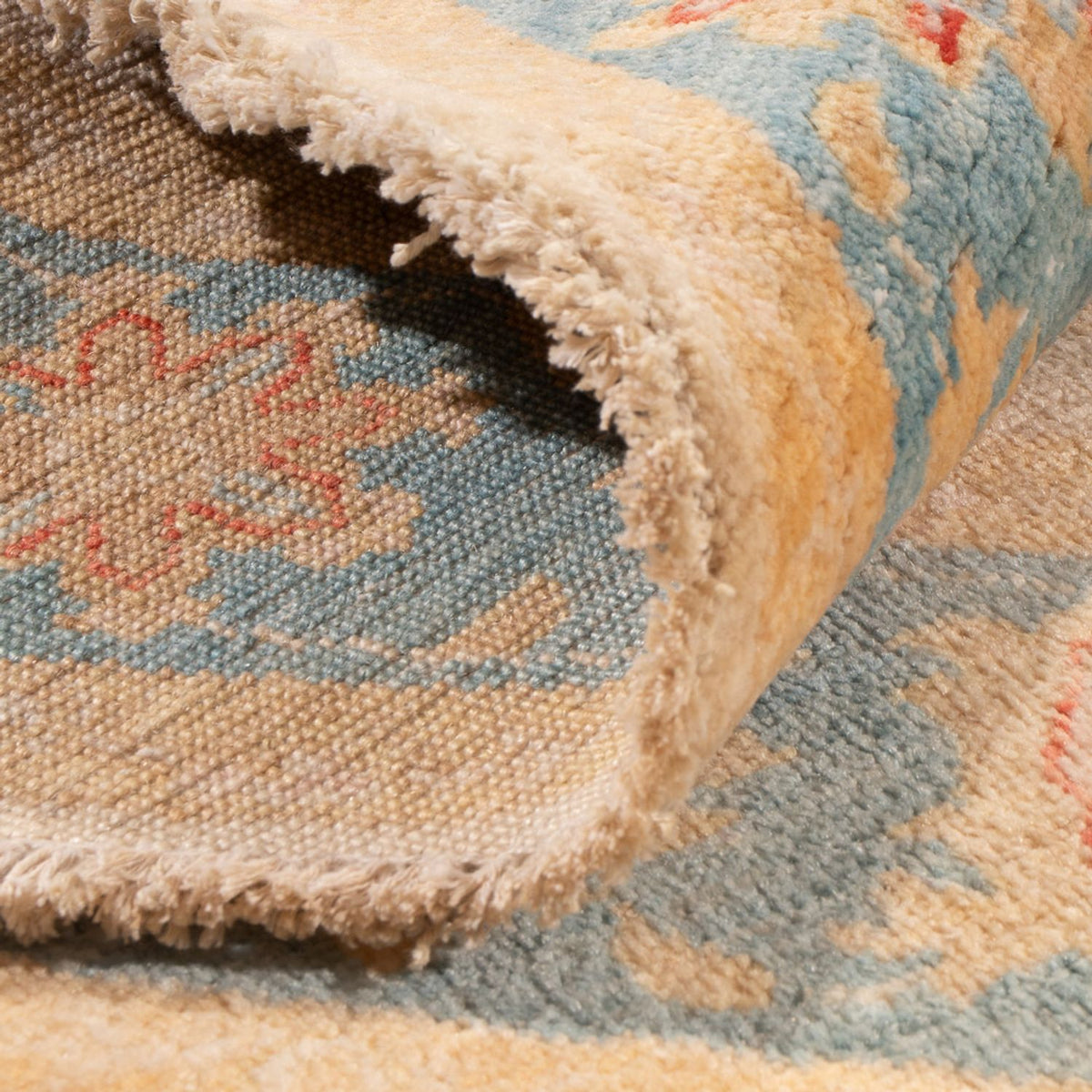 Ziegler tapijt rond  - 148 x 147 cm - beige