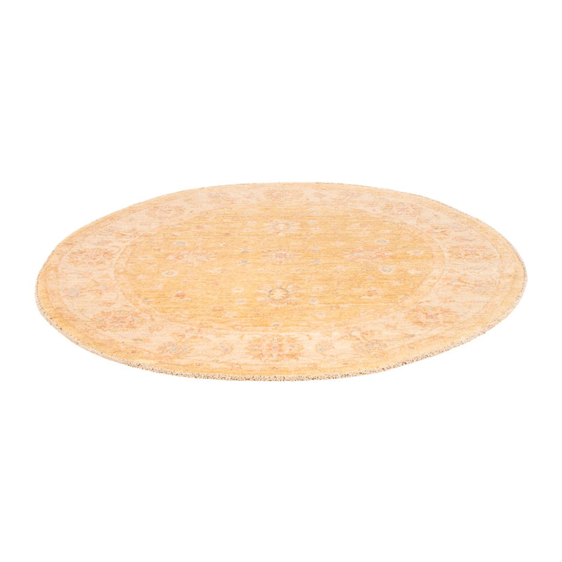 Ziegler tapijt rond  - 150 x 146 cm - licht beige