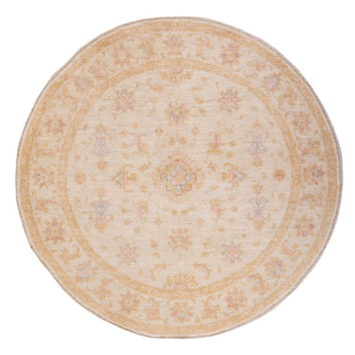 Ziegler tapijt rond  - 150 x 147 cm - beige