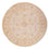 Ziegler tapijt rond  - 150 x 147 cm - beige