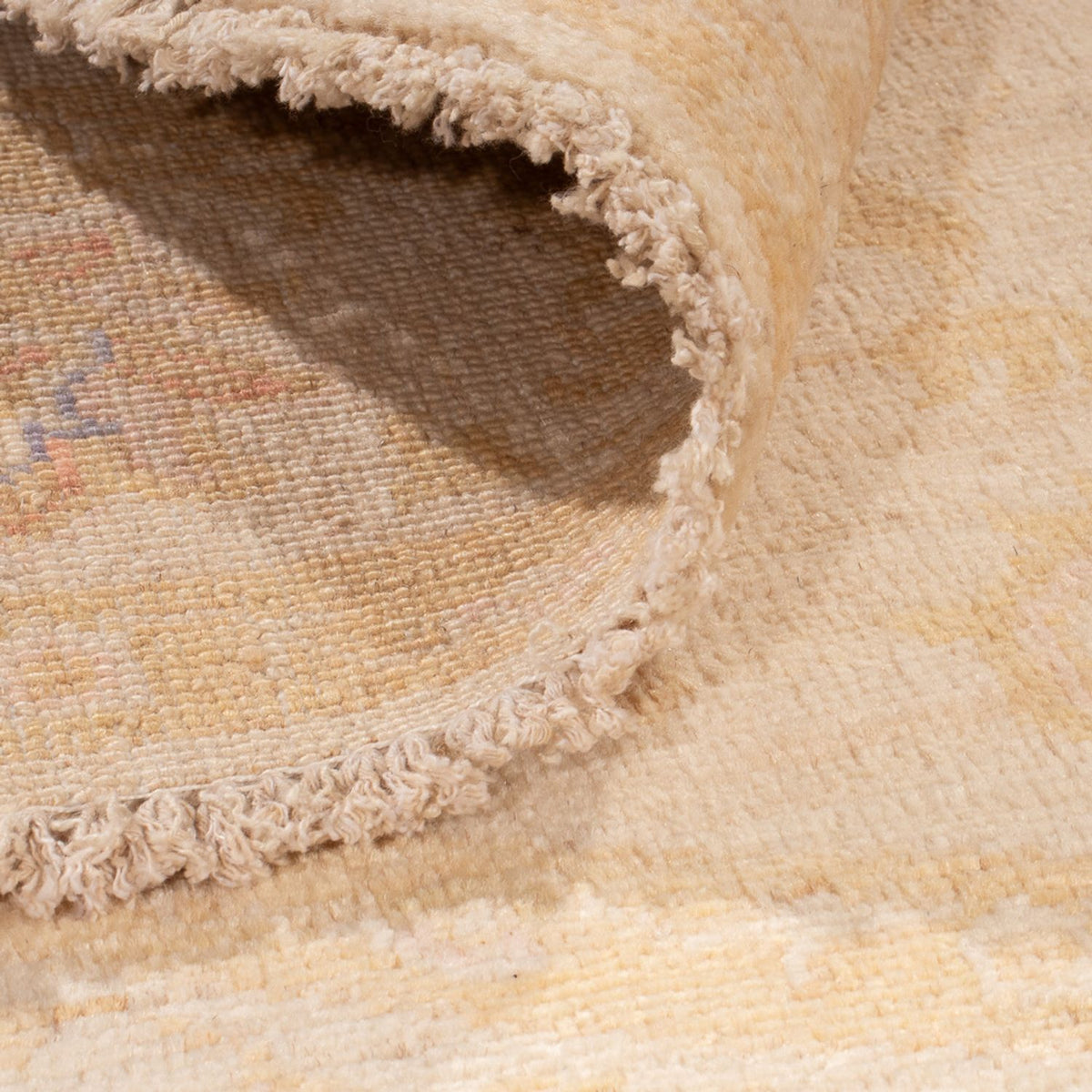 Ziegler tapijt rond  - 150 x 147 cm - beige