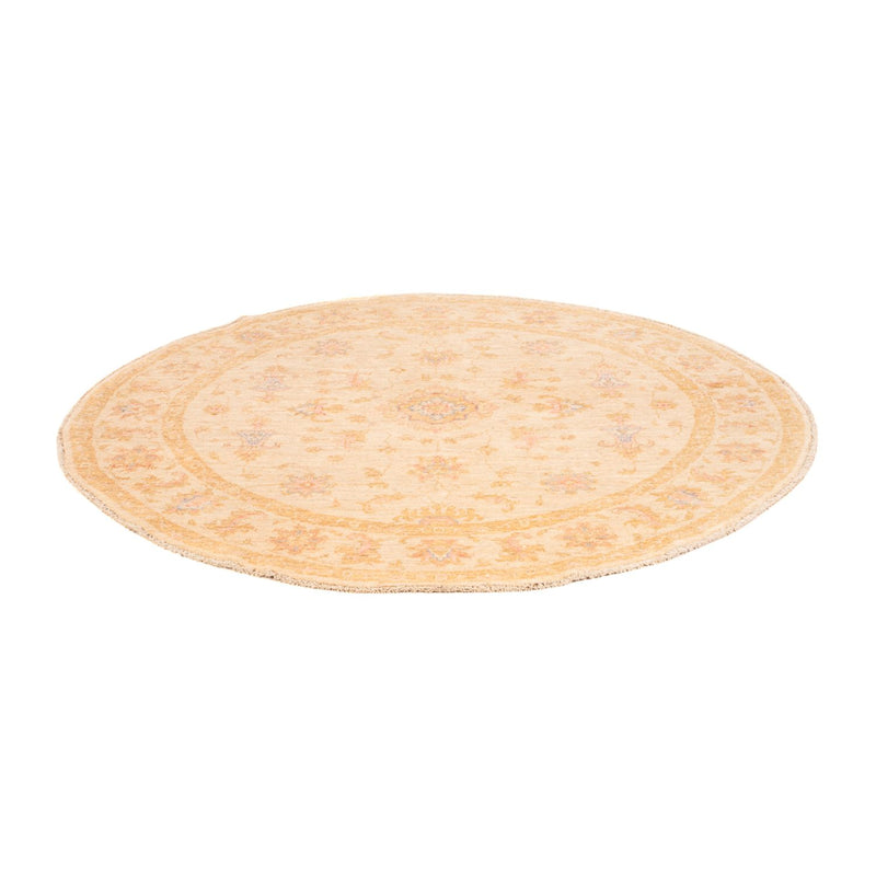 Ziegler tapijt rond  - 150 x 147 cm - beige