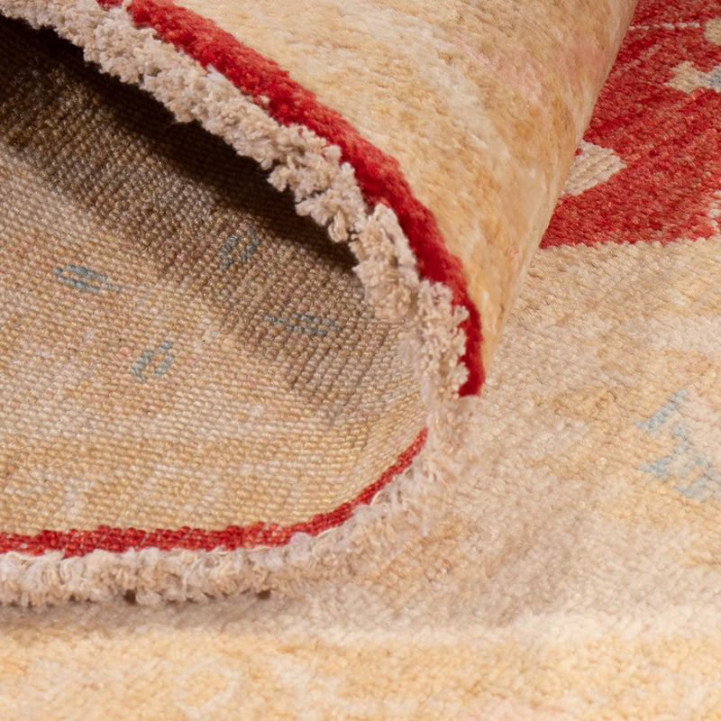 Ziegler tapijt rond  - 153 x 150 cm - rood