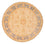 Ziegler tapijt rond  - 94 x 97 cm - beige