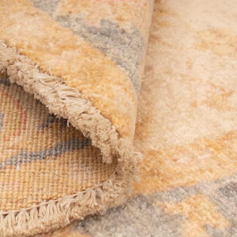 Ziegler tapijt rond  - 94 x 97 cm - beige