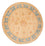 Ziegler tapijt rond  - 96 x 96 cm - beige