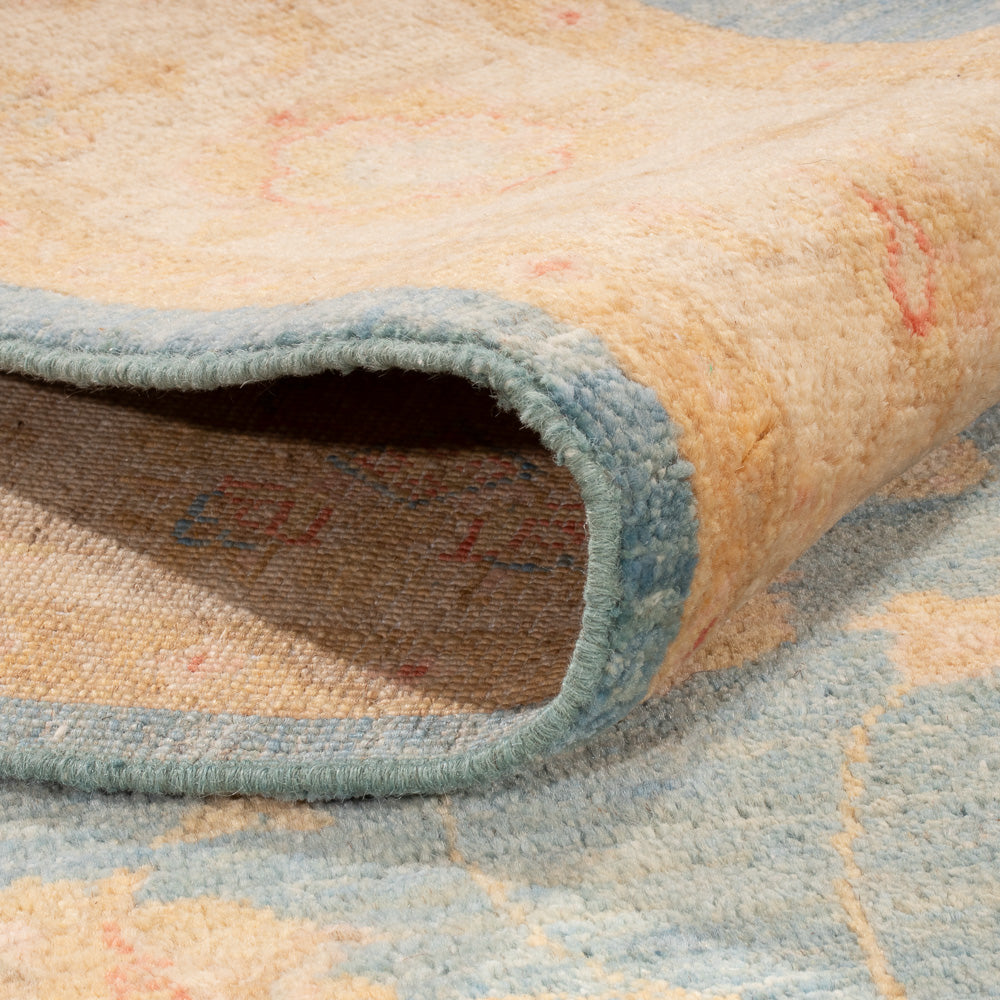 Ziegler tapijt - 202 x 148 cm - blauw