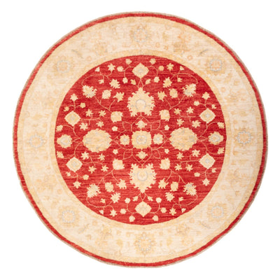 Ziegler tapijt rond  - 200 x 194 cm - rood