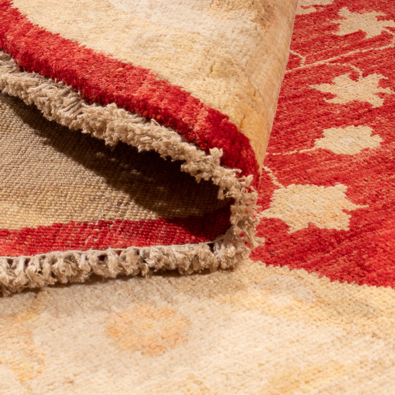 Ziegler tapijt rond  - 200 x 194 cm - rood