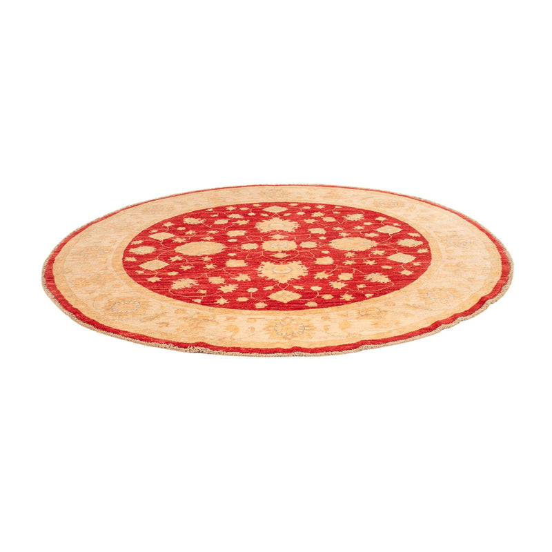 Ziegler tapijt rond  - 200 x 194 cm - rood