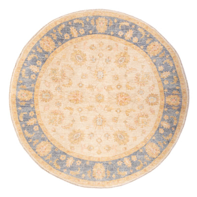 Ziegler tapijt rond  - 202 x 200 cm - beige