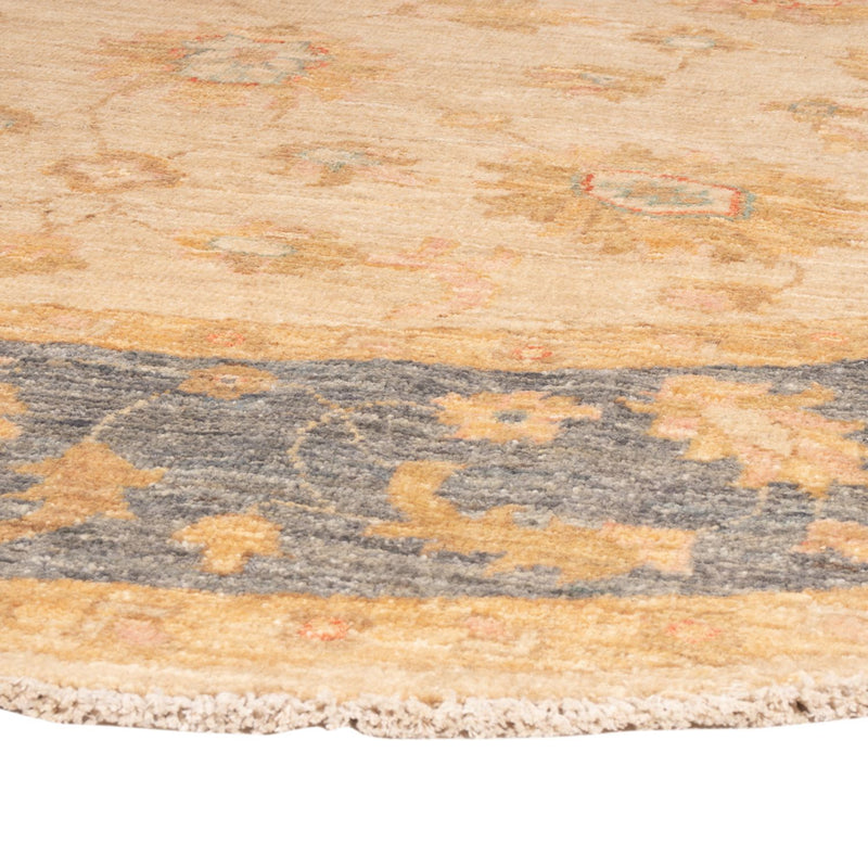 Ziegler tapijt rond  - 202 x 200 cm - beige