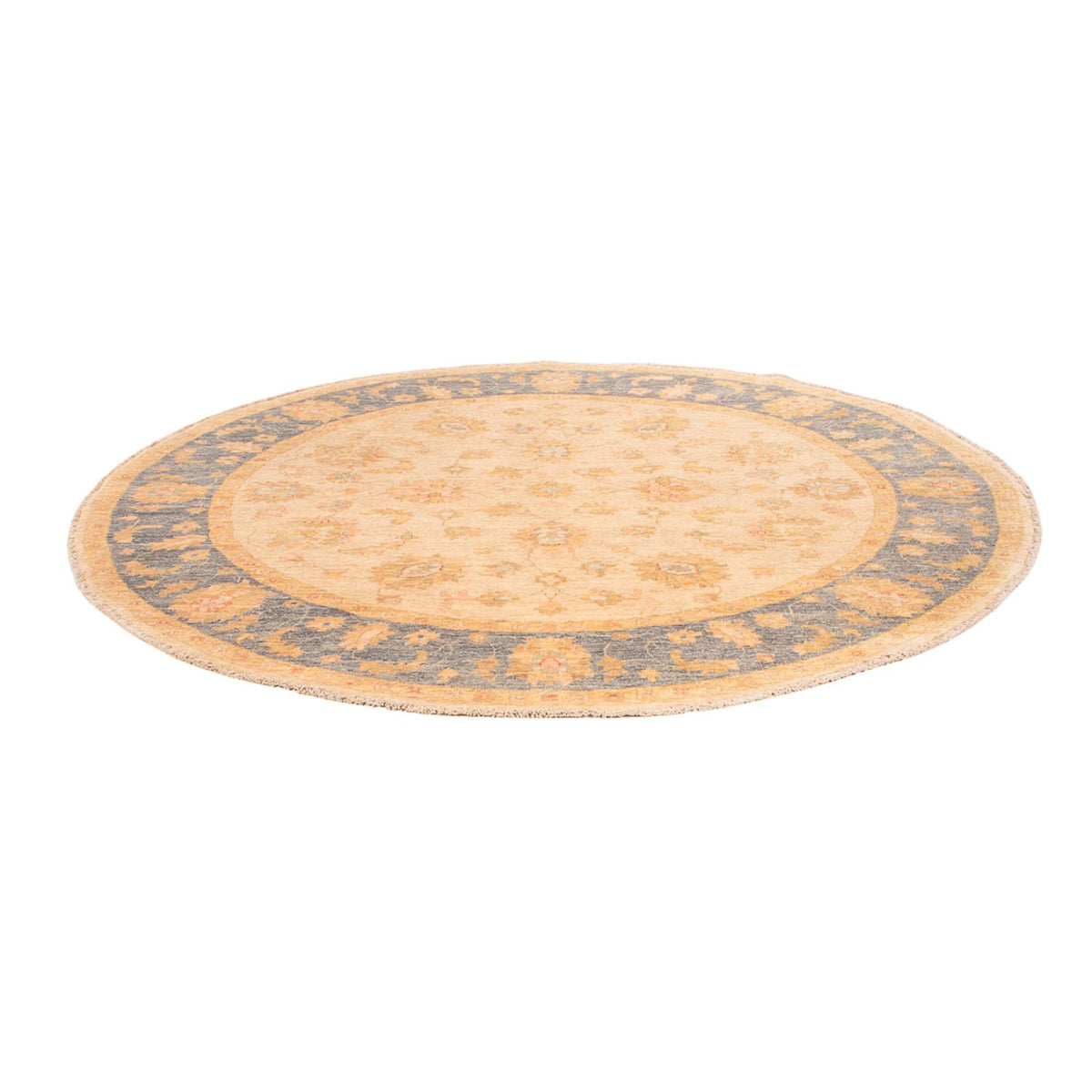 Ziegler tapijt rond  - 202 x 200 cm - beige