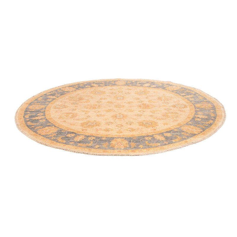 Ziegler tapijt rond  - 202 x 200 cm - beige