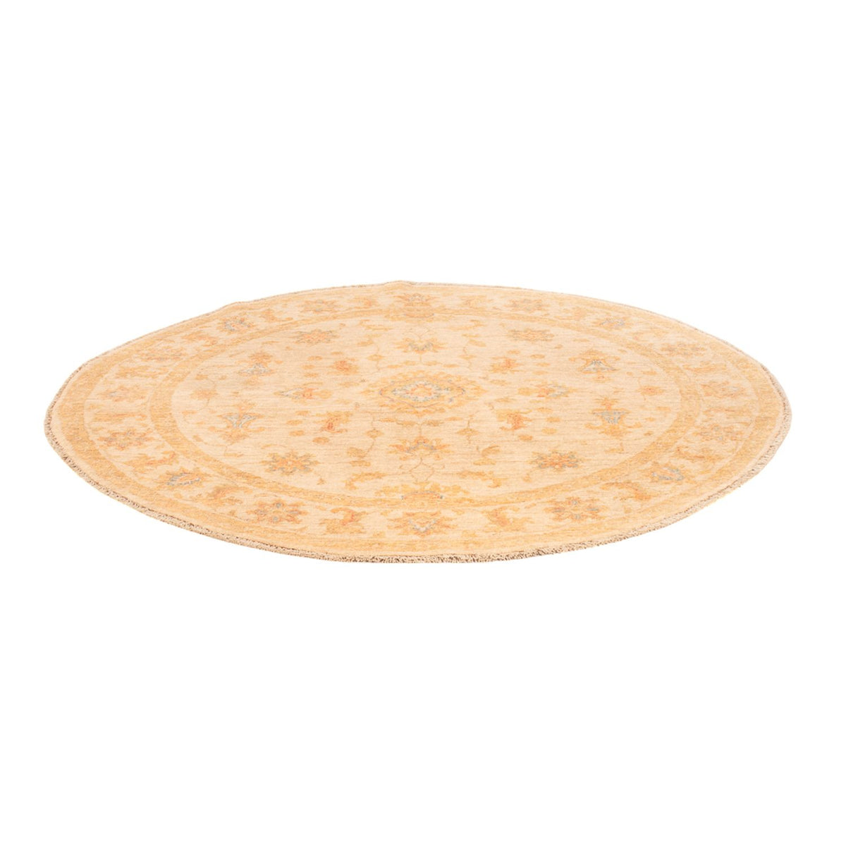 Ziegler tapijt rond  - 149 x 148 cm - beige