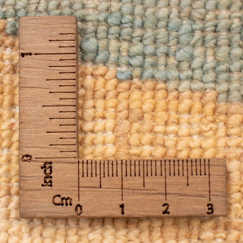 Ziegler tapijt rond  - 96 x 99 cm - blauw