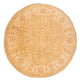 Ziegler tapijt rond  - 95 x 98 cm - beige
