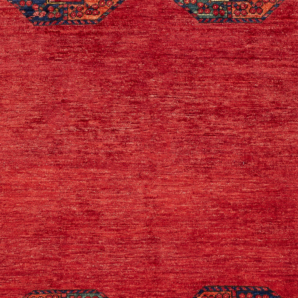 Afghaans tapijt - Kunduz - 205 x 158 cm - rood