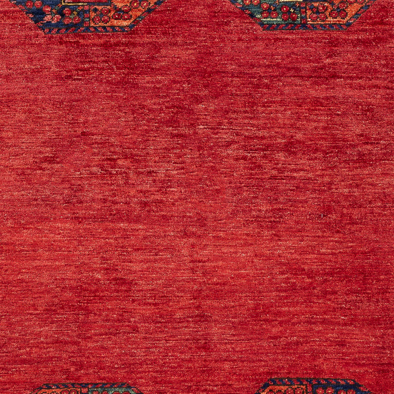 Afghaans tapijt - Kunduz - 205 x 158 cm - rood