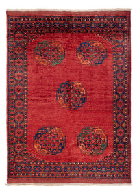 Afghaans tapijt - Kunduz - 215 x 156 cm - rood