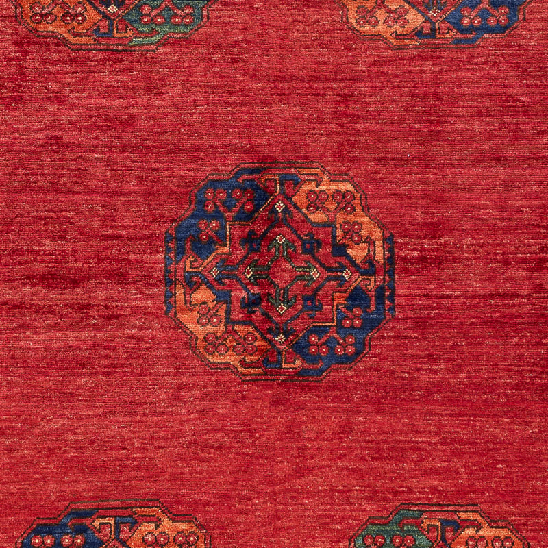 Afghaans tapijt - Kunduz - 215 x 156 cm - rood