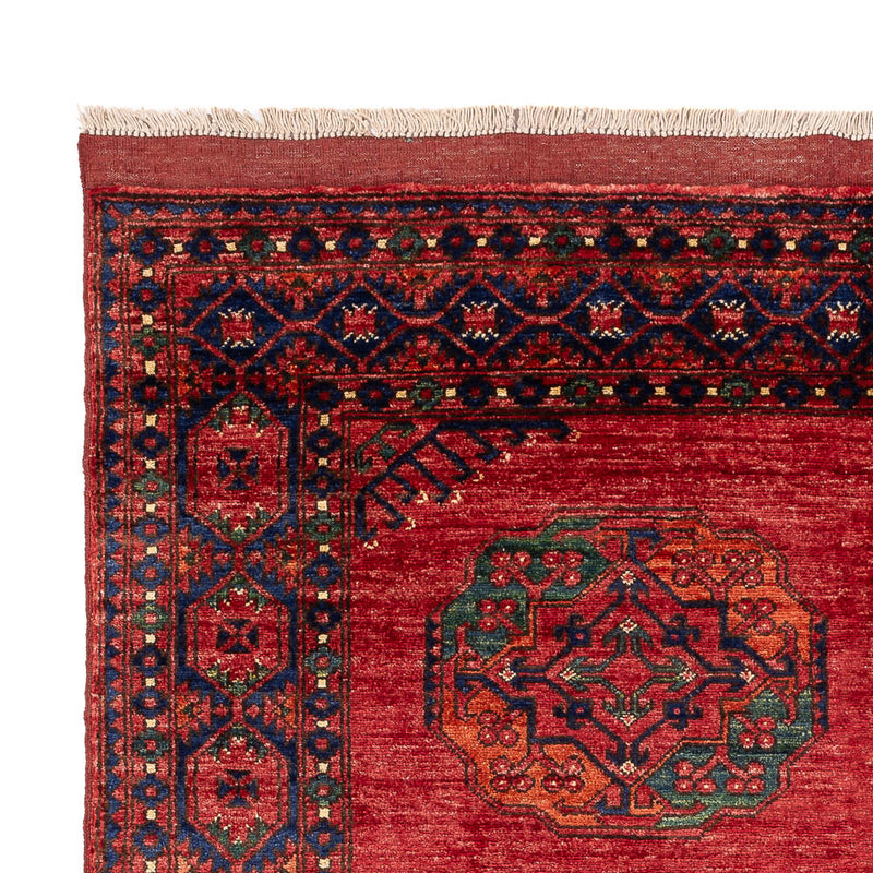 Afghaans tapijt - Kunduz - 215 x 156 cm - rood