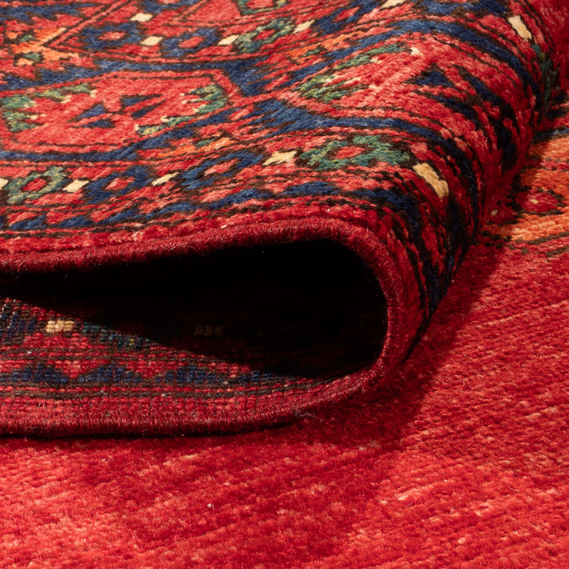 Afghaans tapijt - Kunduz - 215 x 156 cm - rood