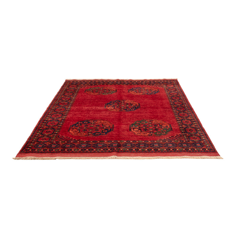 Afghaans tapijt - Kunduz - 215 x 156 cm - rood