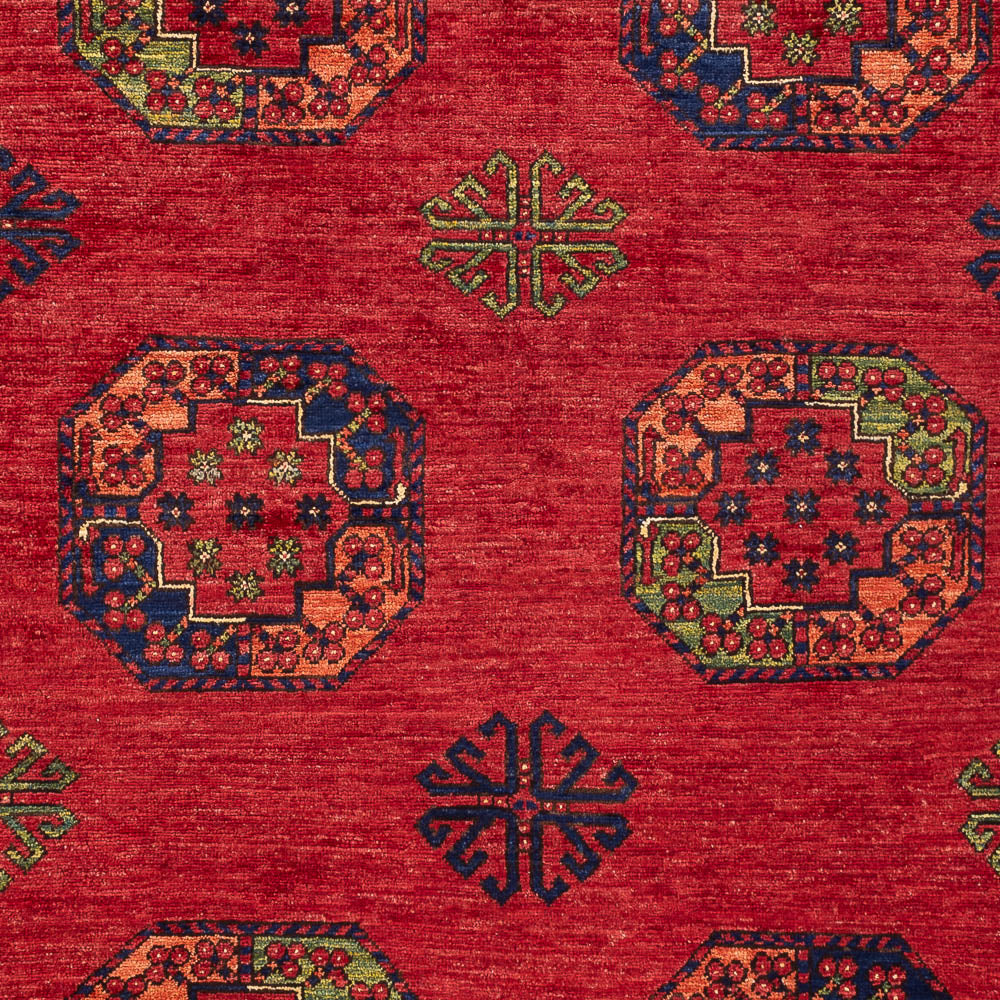 Afghaans tapijt - Kunduz - 197 x 154 cm - rood