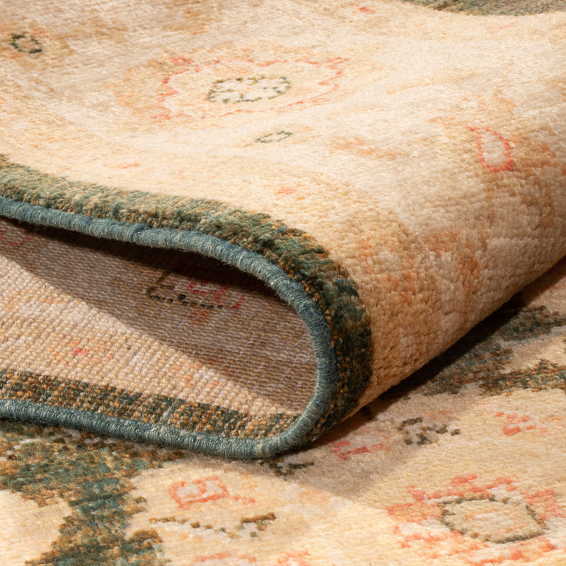 Ziegler tapijt - 198 x 154 cm - olijfgroen