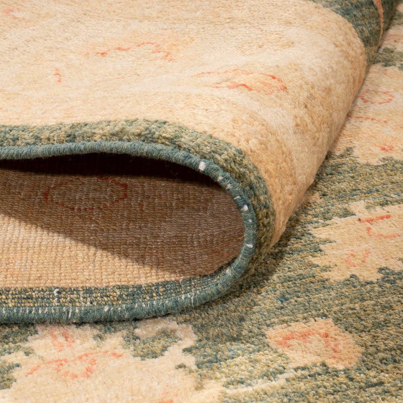 Ziegler tapijt - 202 x 147 cm - olijfgroen