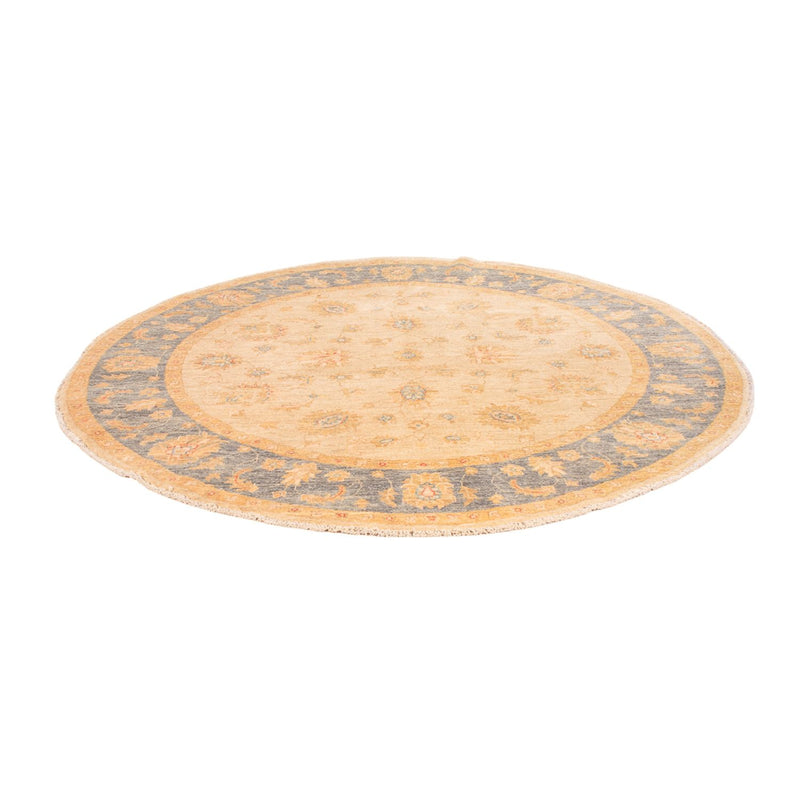 Ziegler tapijt rond  - 197 x 196 cm - beige
