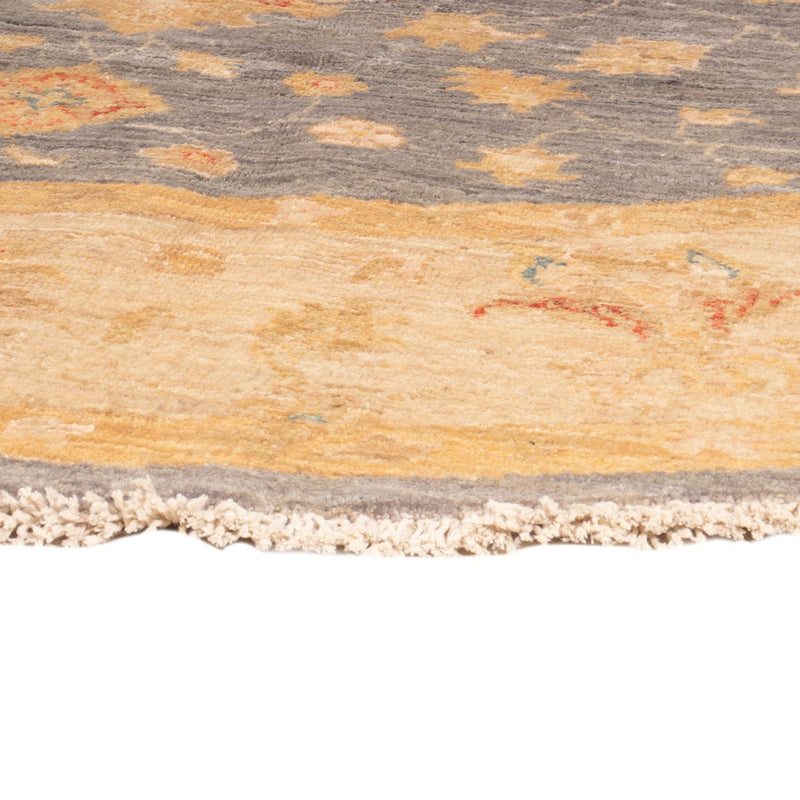 Ziegler tapijt rond  - 200 x 197 cm - zee blauw