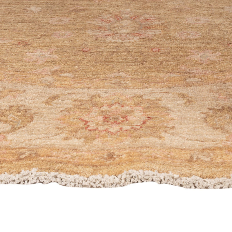 Ziegler tapijt rond  - 148 x 147 cm - licht beige
