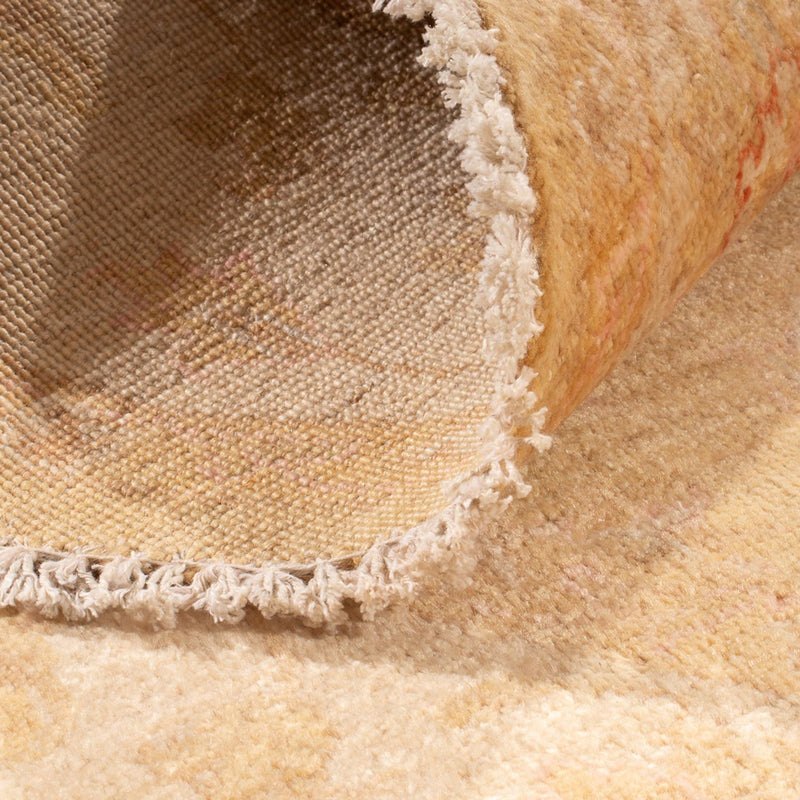 Ziegler tapijt rond  - 148 x 147 cm - licht beige