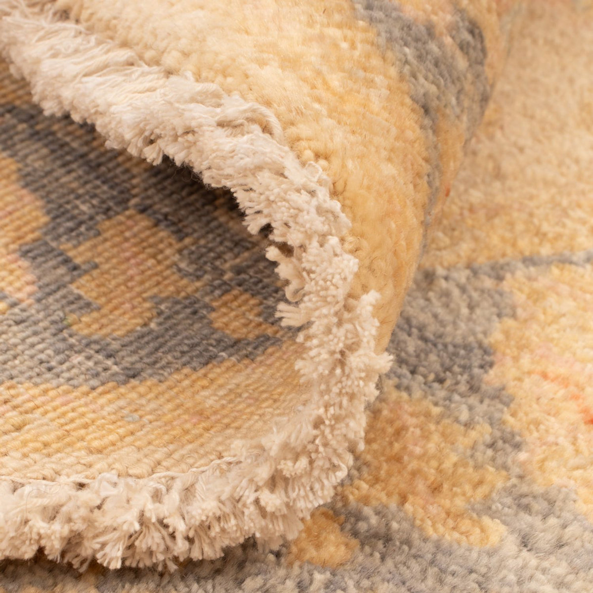 Ziegler tapijt rond  - 96 x 100 cm - beige