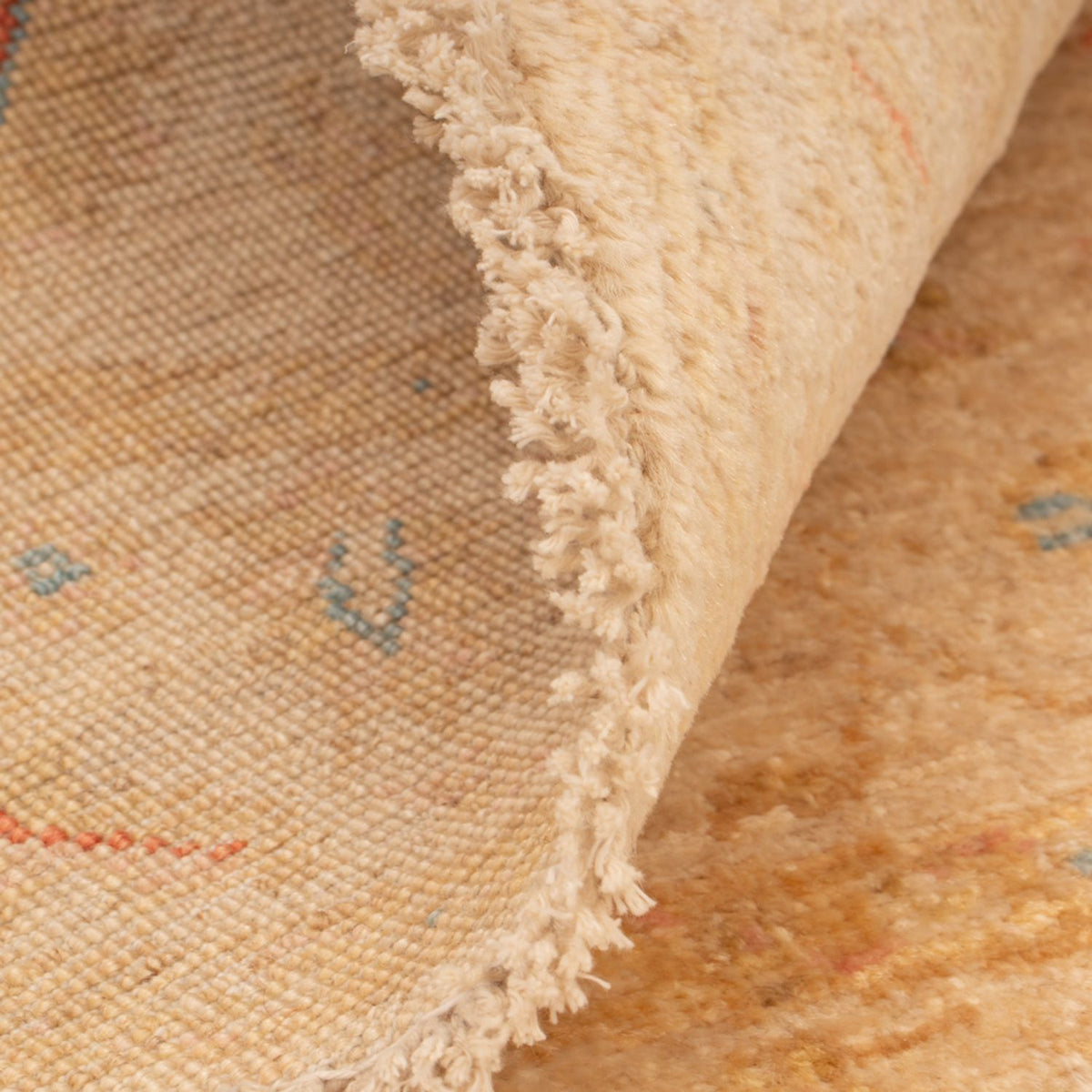 Ziegler tapijt rond  - 99 x 98 cm - beige