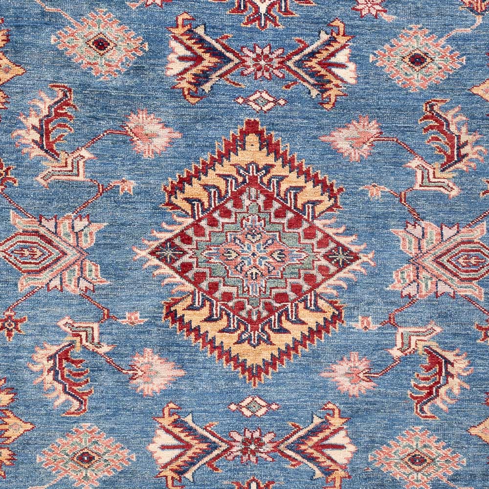 Ziegler Tapijt - Kazak - 202 x 149 cm - blauw
