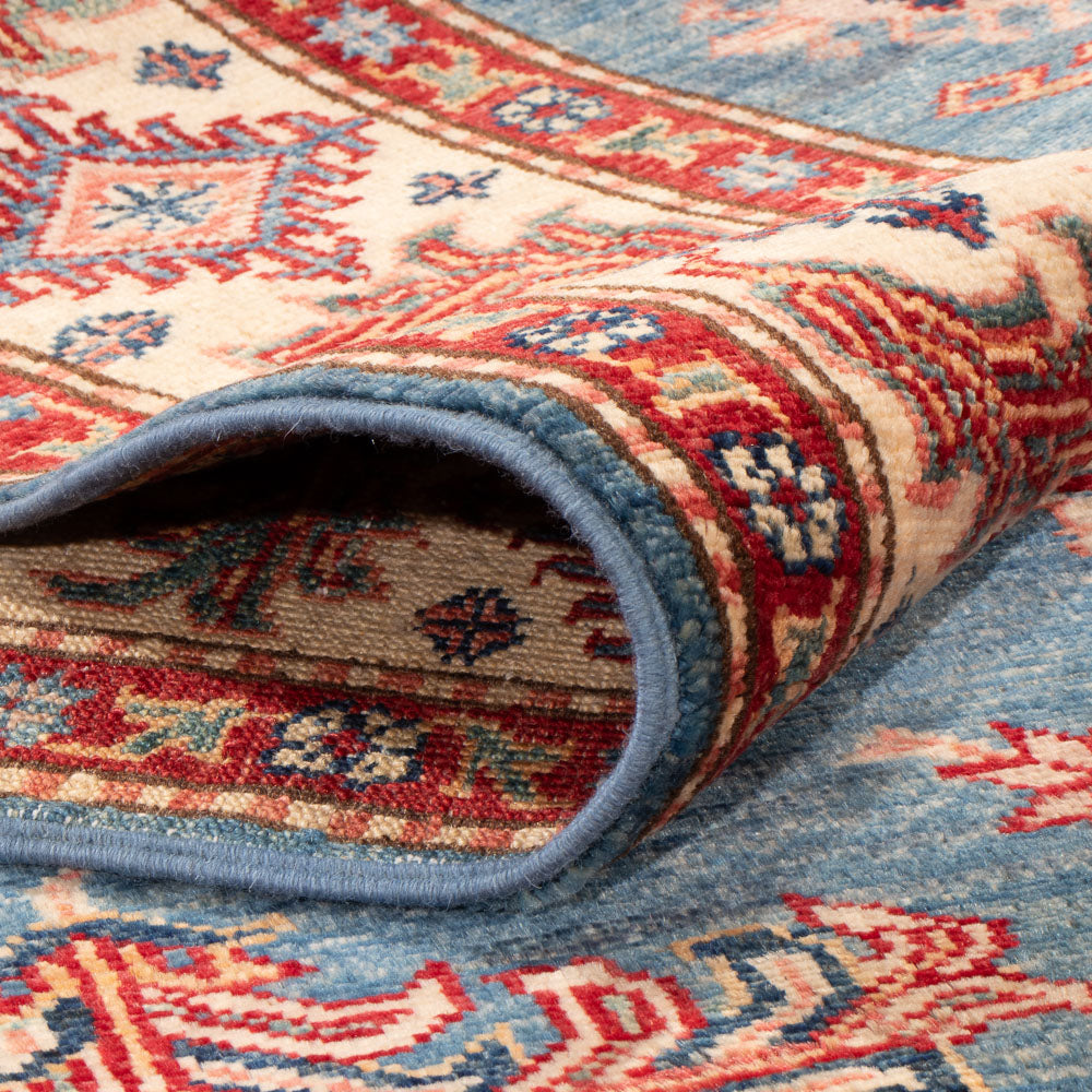 Ziegler Tapijt - Kazak - 202 x 149 cm - blauw